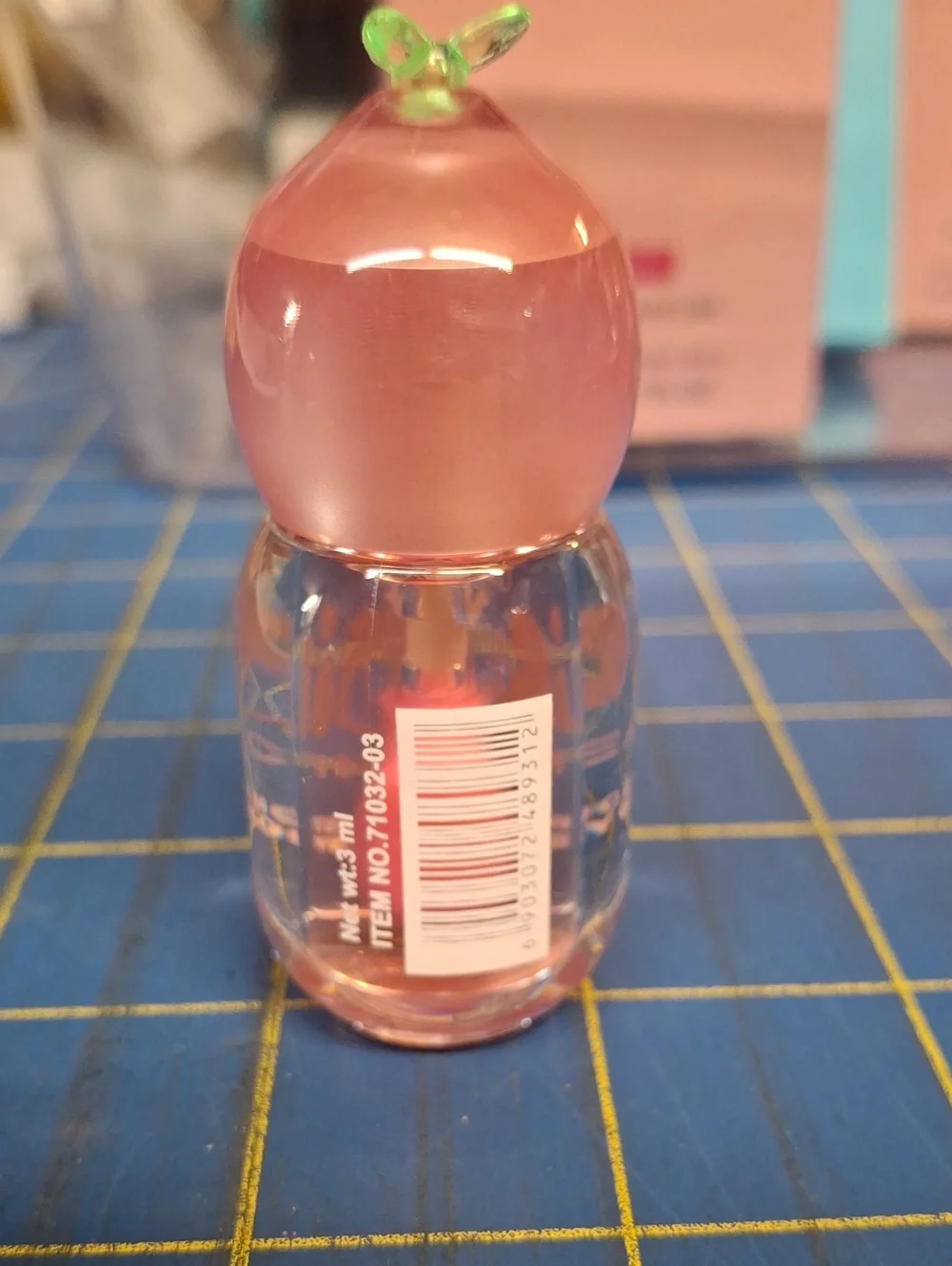 Kiss Beauty Peach Lip Oil - Magic & Moist Silky Glossy 3ml New